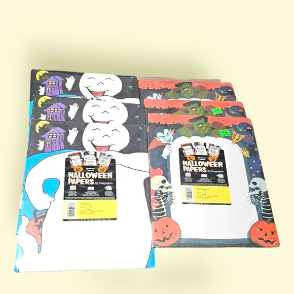 vtg Halloween craft paper - Picture 1 of 6